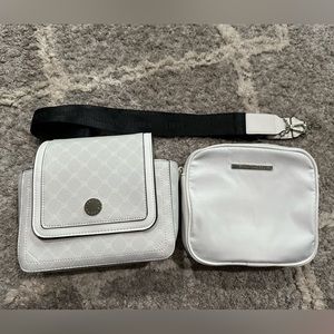Steve Madden 2 in 1 Crossbody Bag - White